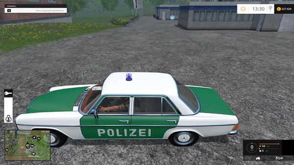 Mercedes Benz W115 200d Police