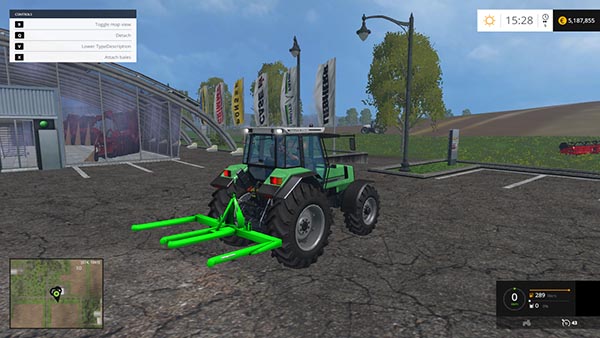 Music Menges double bale fork