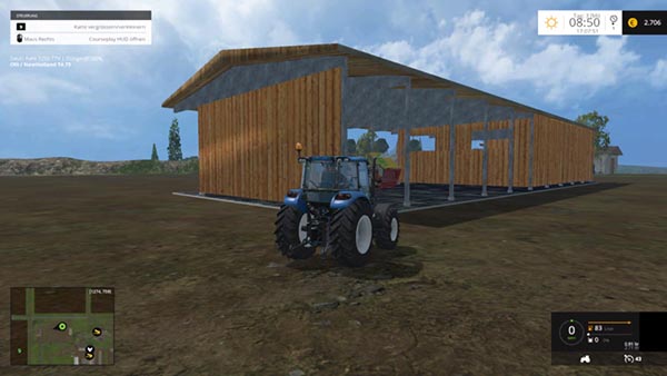 Vehicle machine hall