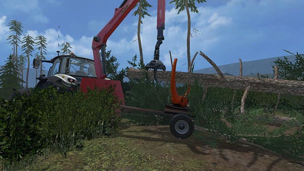 Wood Klemmbank Trailer