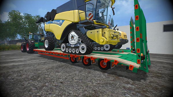 Aguas Tenias Low Loader Tridem