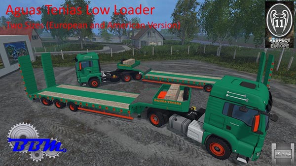 Aguas tenias Low Loader