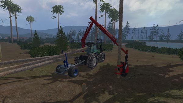 Holz Klemmbank Trailer