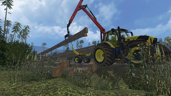 Holz Klemmbank Trailer