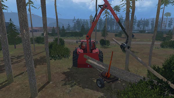 Holz Klemmbank Trailer