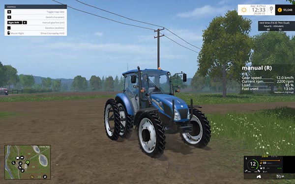 NewHolland 4.55 MR
