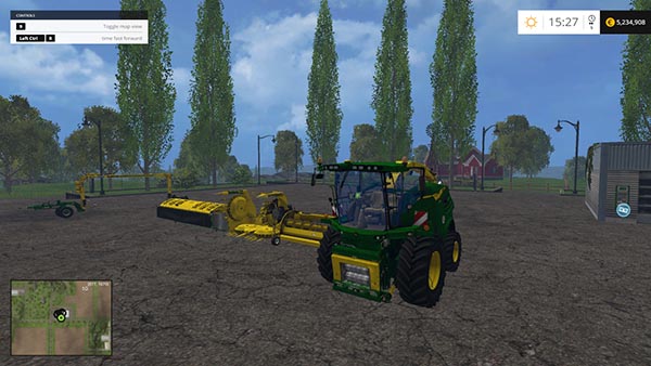 Pack john deere 8600