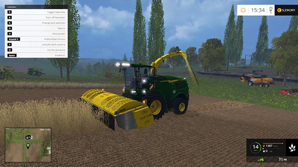 Pack john deere 8600