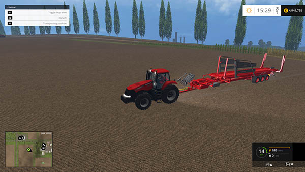 ARCUSIN AUTOSTACK FOR LARGER FIELD HARVESTING