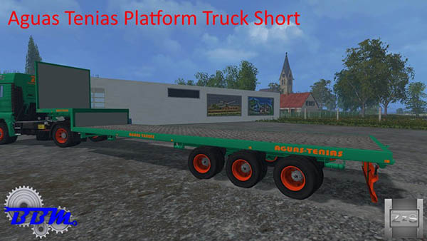 Aguas Tenias Platform Truck Short