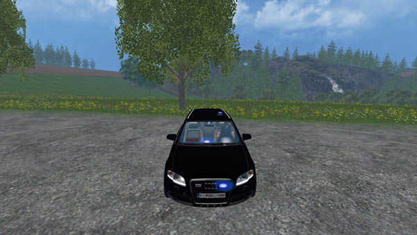 Audi A4 Belgium police