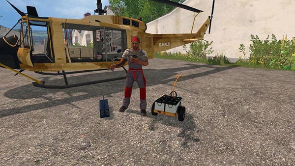 Bell UH1D AGRICULTURAL v1.0