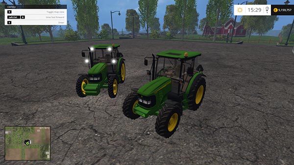 John Deere 5080R Washable