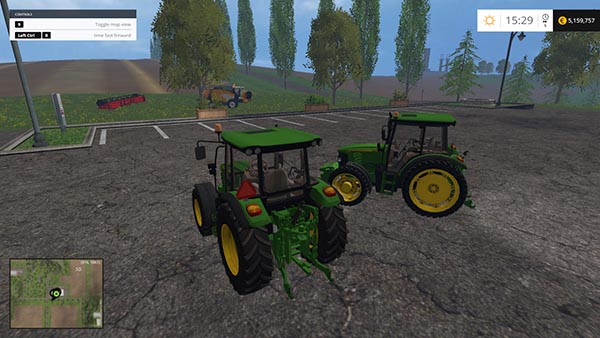 John Deere 5080R Washable