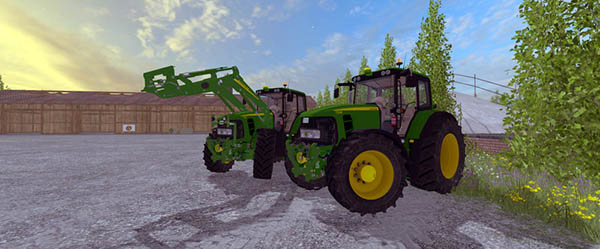 John Deere 7530 and 7430