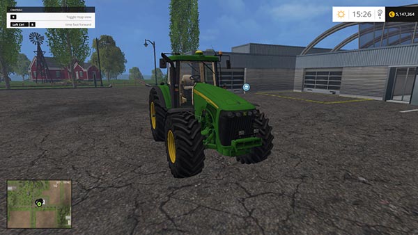 John Deere 8520 Front Weight Version
