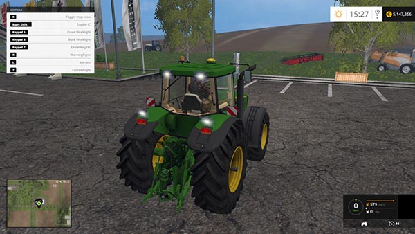 John Deere 8520 Front Weight Version