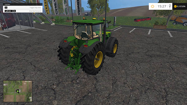 John Deere 8530 with FH