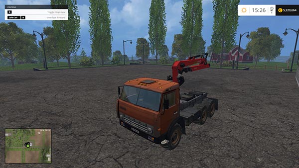 Kamaz 55111 Forest Truck