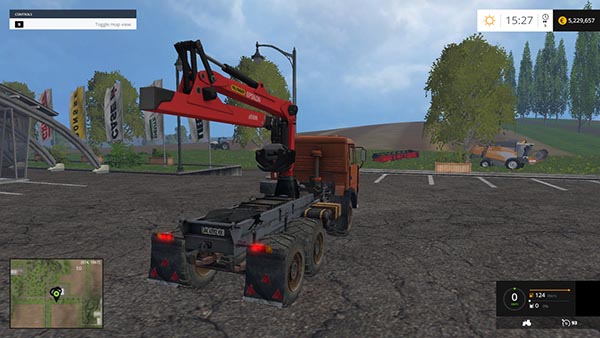 Kamaz 55111 Forest Truck