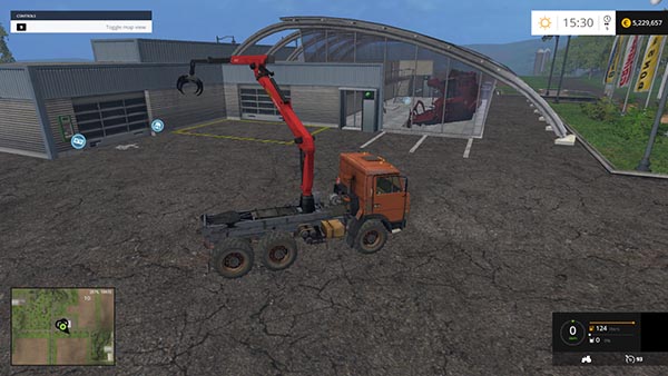 Kamaz 55111 Forest Truck