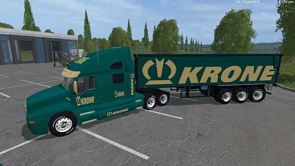 Krone Cat Truck and Krone Cat Semi Trailer