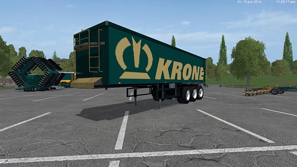 Krone Cat Truck and Krone Cat Semi Trailer