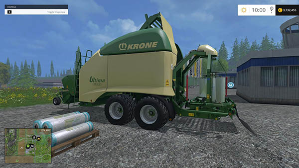 Krone Ultima CF 155 XC Black Wrap v1.0