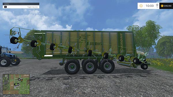 Krone ZX550 GDrake 