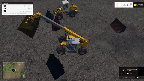 Liebherr Teleloader Shovel