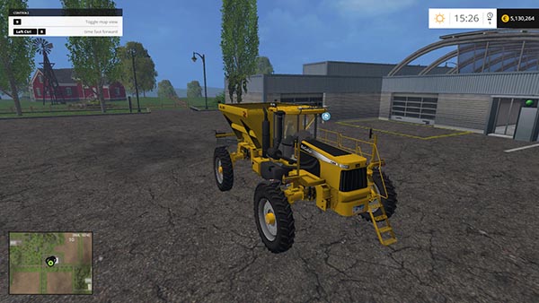 ROGATOR 1386 FERTILIZER SPREADER