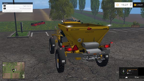 ROGATOR 1386 FERTILIZER SPREADER