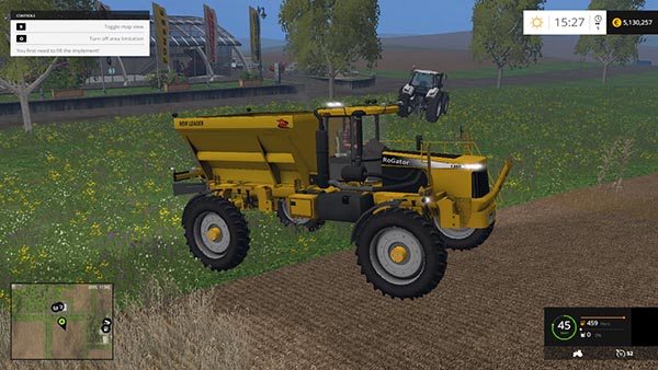 ROGATOR 1386 FERTILIZER SPREADER