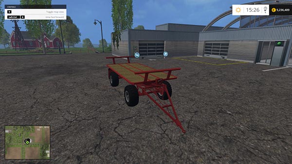 Selfmade Bale-Trailer