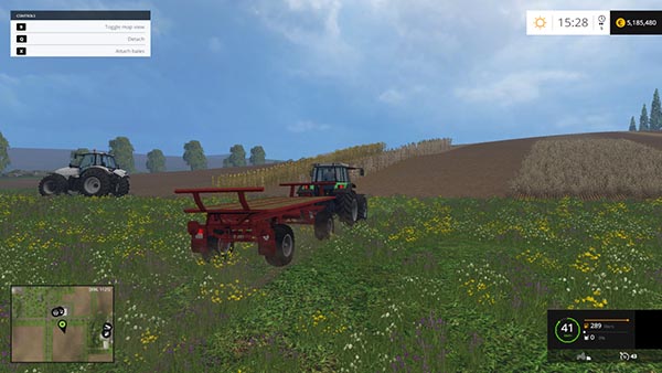 Selfmade Bale-Trailer