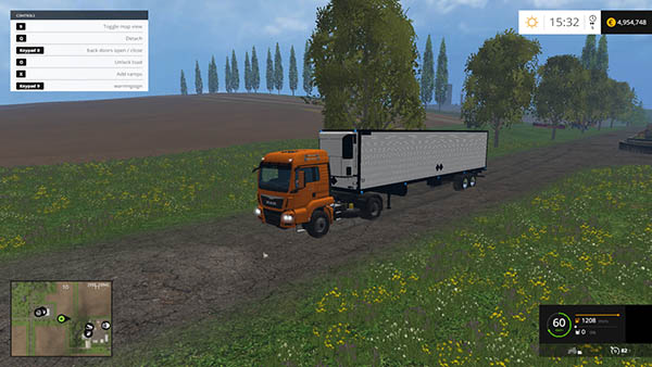 White Great Dane Trailer