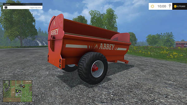 Abbey manure spreader v1