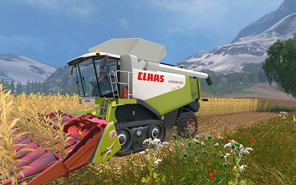 Claas Lexion 580 and 600