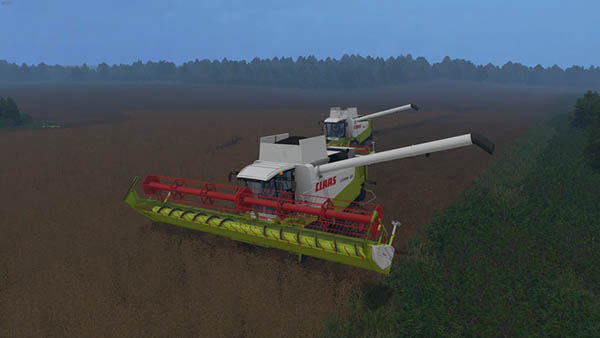 Claas Lexion 580 and 600