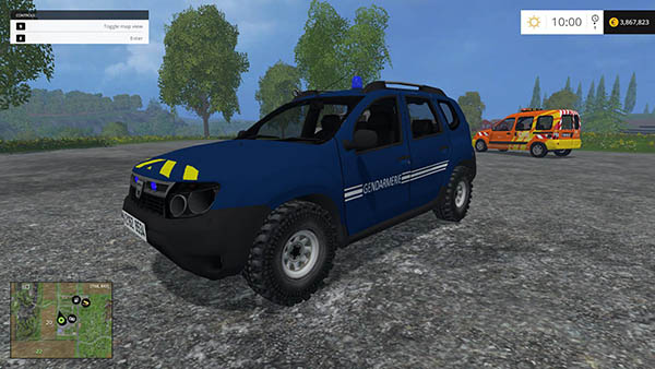 Dacia Duster Gendarmerie Nationale v1.0