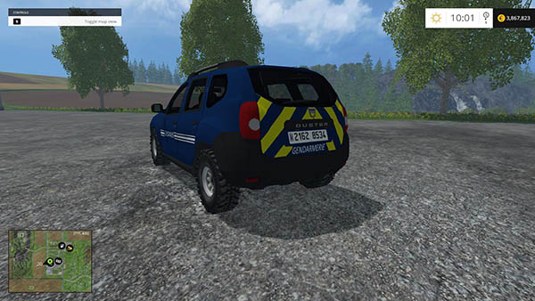 Dacia Duster Gendarmerie Nationale v1.0