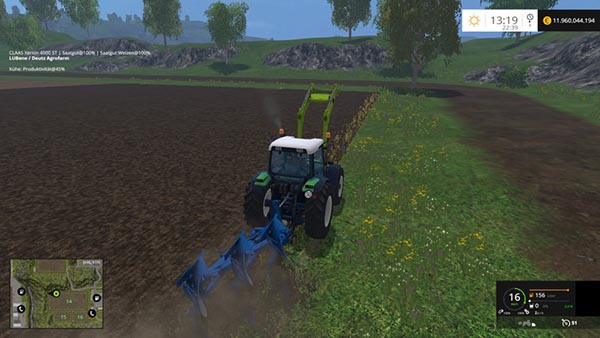 Deutz Fahr Agrofarm 430 with FL