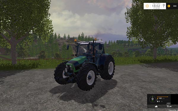 Deutz Fahr Agrofarm 430 with FL
