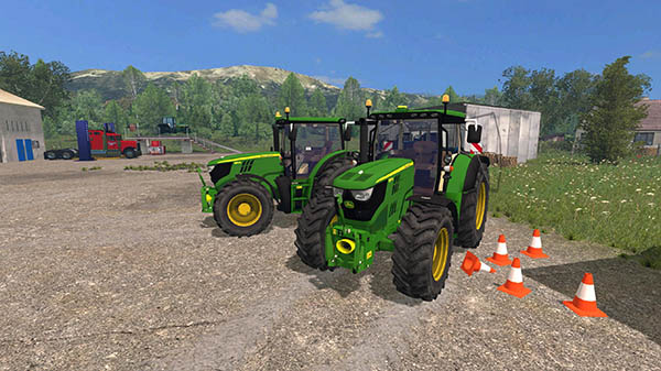 JOHN DEERE 6150R + FL v1.0