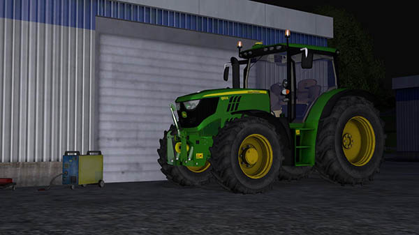 JOHN DEERE 6150R + FL v1.0