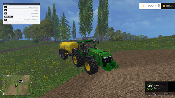 John Deere 8370R 7270R Pack
