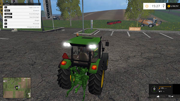 John Dere 5085M WASHABLE