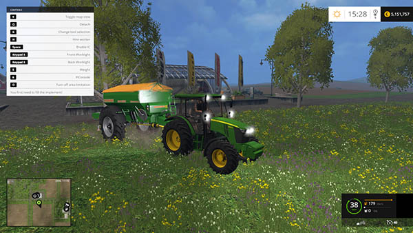 John Dere 5085M WASHABLE