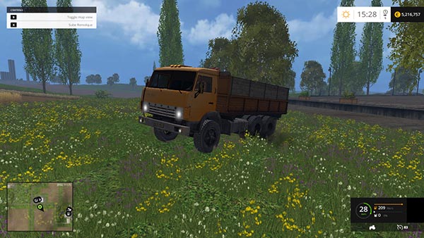 KAMAZ 55102 AND TRAILERS