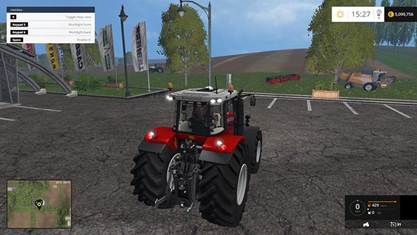 Massey Ferguson 7726 Washable